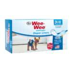 Four Paws Wee Wee Toallas Higienicas para Pañal Disposable Liner 24 unid.