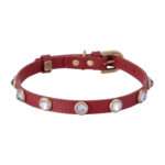 Dosha Collar para Perro Red Mini Diamond