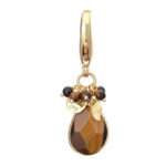 Dosha Amuleto Faceted Tiger Eye