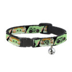 Buckle Down Collar para Gato Star Wars The Child Chibi Face Blocks
