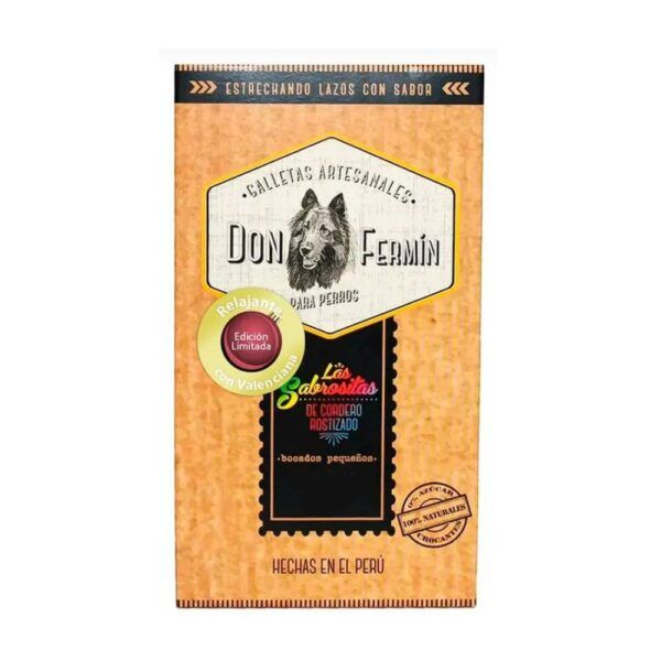 Don Fermin Las Sabrositas Cordero Rostizado Bocados Pequeños con Valeriana 120 gr.