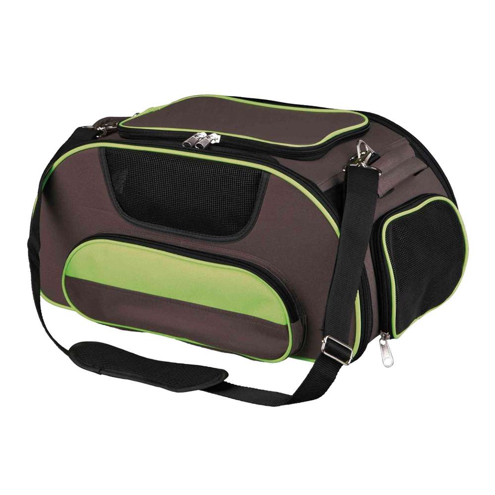 4047974289051_1 Trixie Transportador Wings Airline Green - Imagen 1