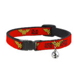 Buckle Down Collar para Gato Wonder Woman