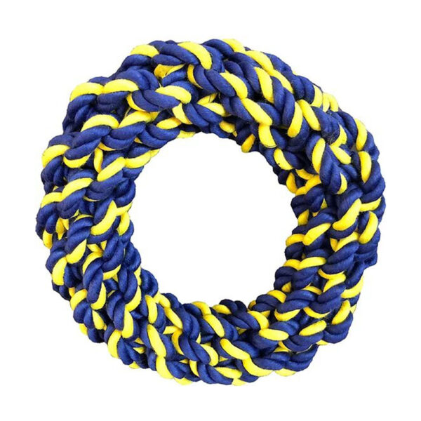 Petsport Juguete para Perro Twisted Chews Rope Ring