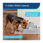 Petsafe Fuente de Agua Drinkwell Grey 1.8 L - Imagen 2