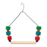 Ferplast Columpio para Ave Wooden Swing Beads PA 4084