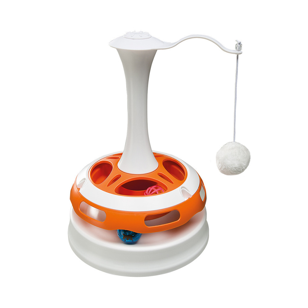 8010690127613_1 Ferplast Juguete para Gato Tornado Carousel - Imagen 1