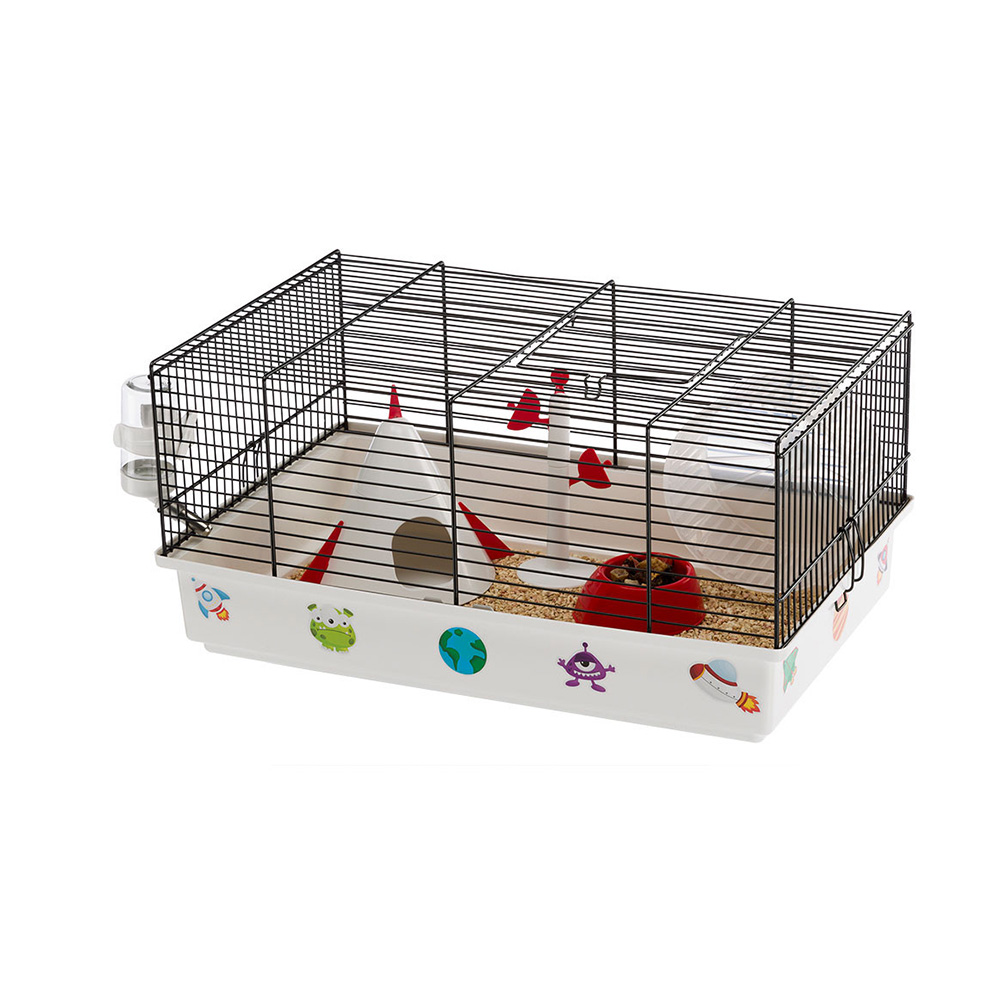 8010690156378_1 Ferplast Jaula para Hamster Criceti 9 Space - Imagen 1