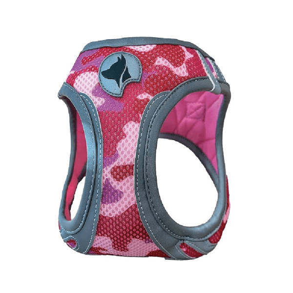Croci Arnes Para Perro Hiking Reflective Army Pink