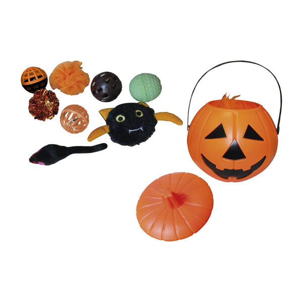 Croci Juguete para Gato Tricky or Treats Pumpkin