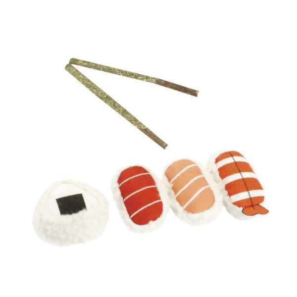 Croci Juguete para Gato Sushi Box 5 unid.