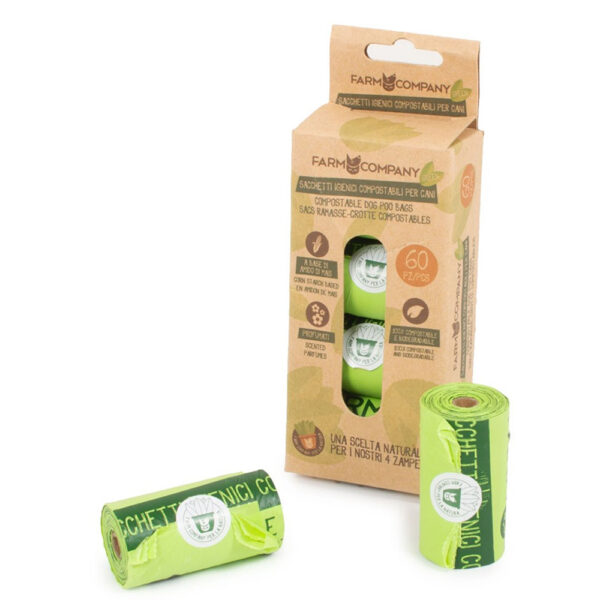 Farm Company Bolsa para Desechos Green Compostable 4 unid.