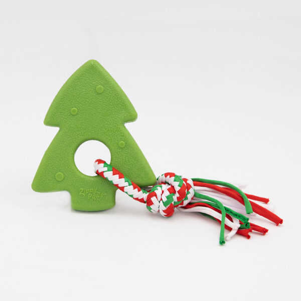Zippypaws Juguete para Perro Holiday ZippyTuff Teether Christmas Tree