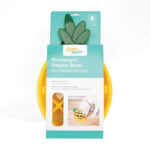 ZippyPaws Bowl para Perro Ansioso Happy Bowls Pineapple - Imagen 5