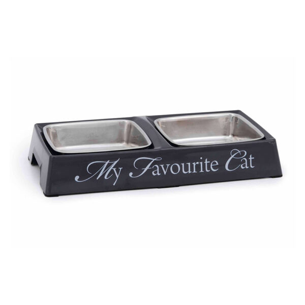 Designed by Lotte Bowl Doble para Gato My Favorite Cat